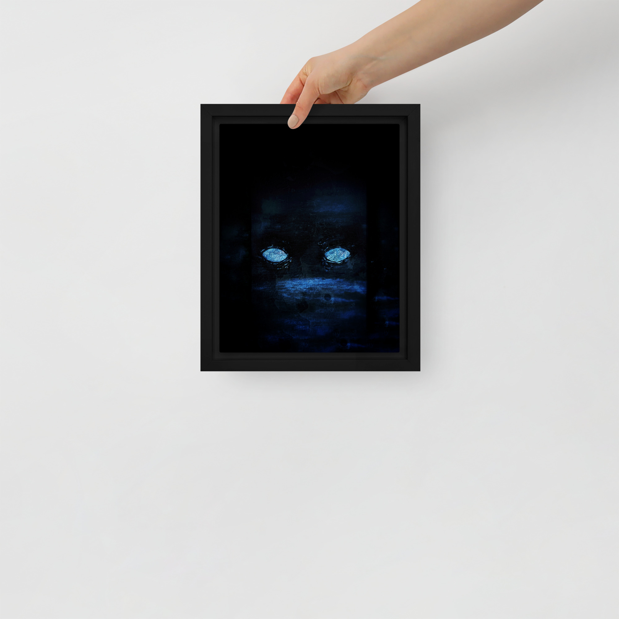 Ripple in the Dark Framed Canvas Print - Image 4