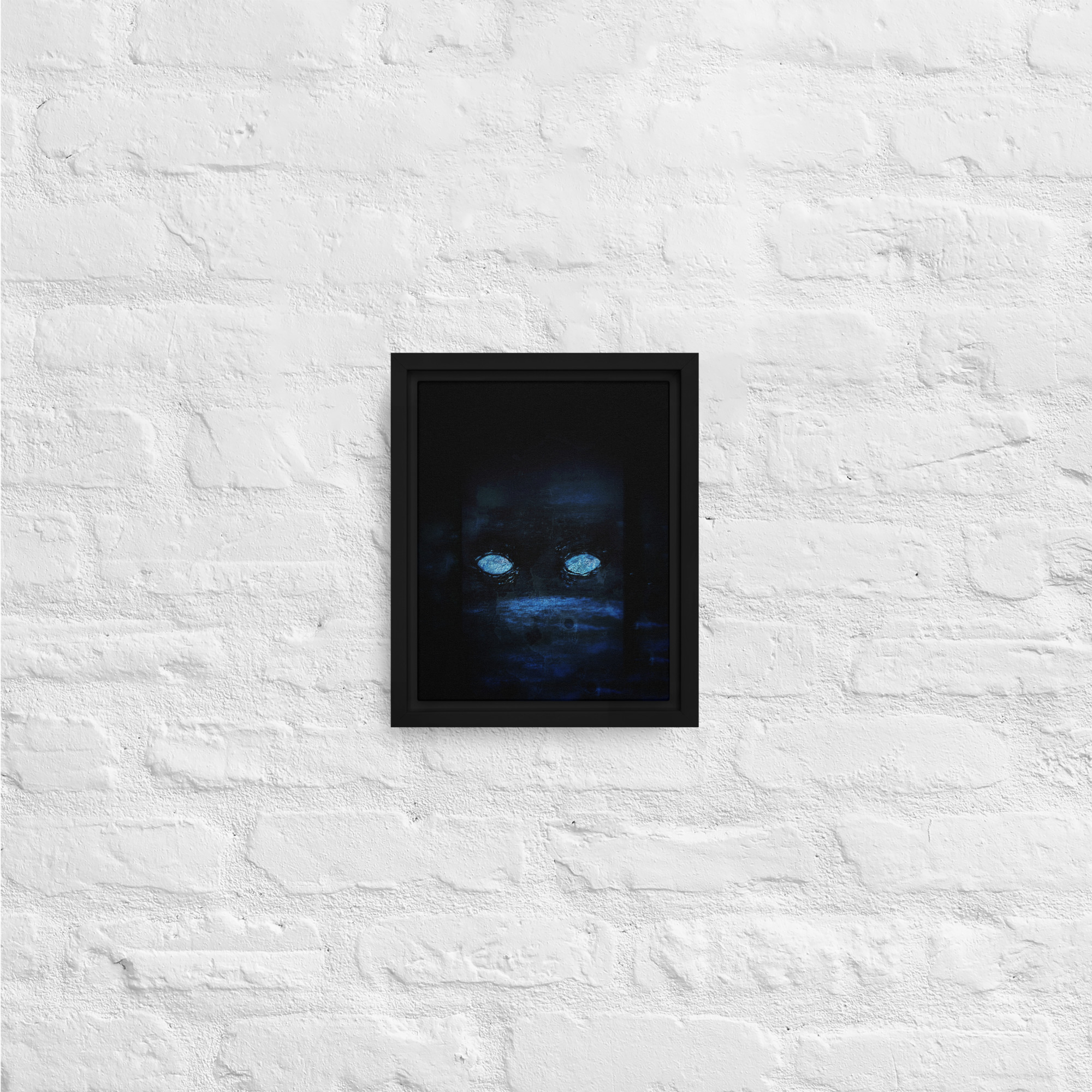 Ripple in the Dark Framed Canvas Print - Image 5