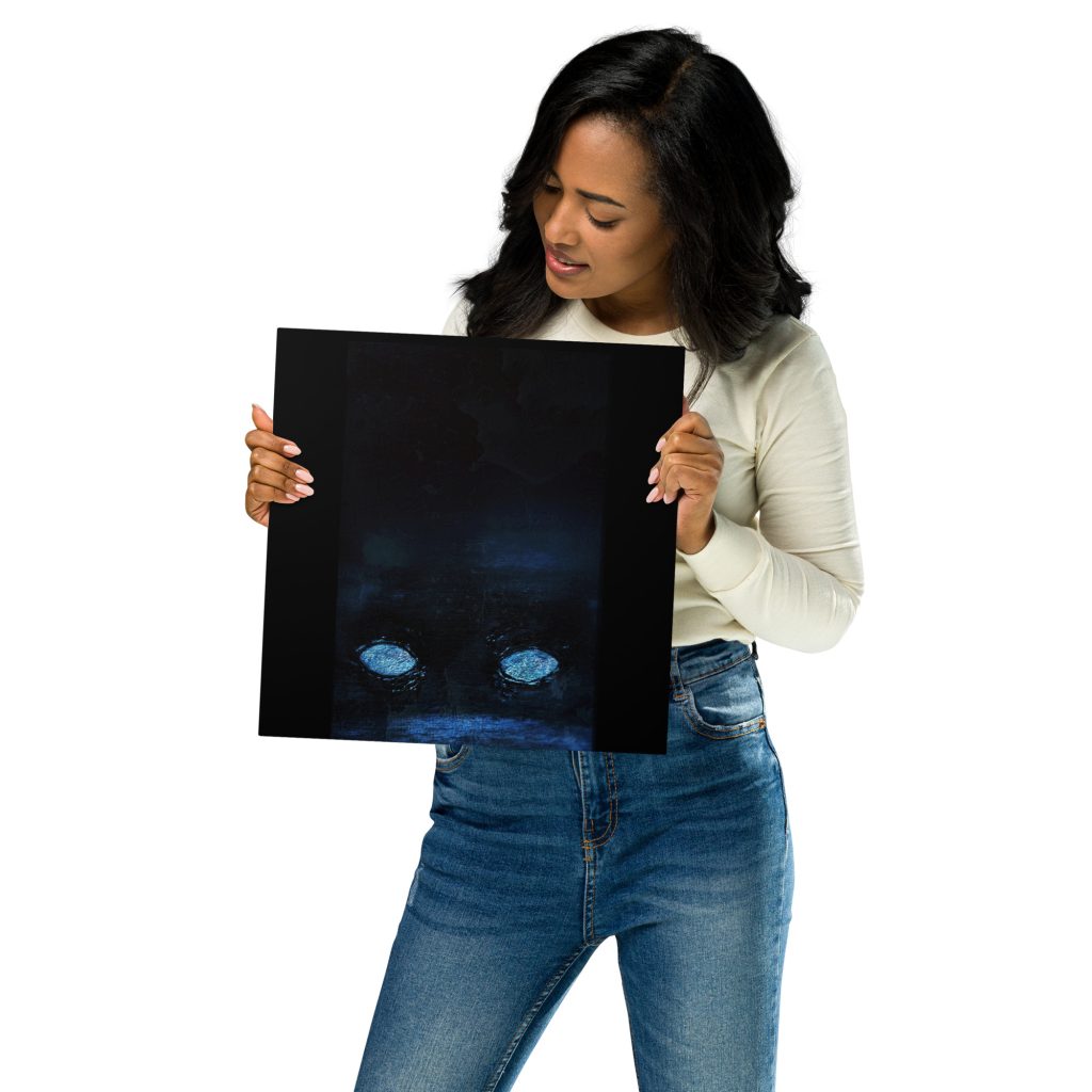 Ripple in the Dark Metal Print Cover
