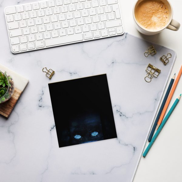 Notepad for writing in negative.